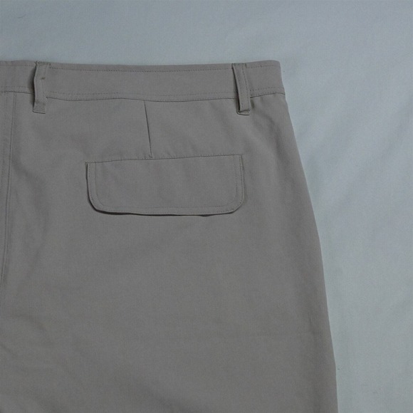 Ibiza Ocean Club 36 x 7" Khaki‎ Mesh Lined Swim Trunks Shorts - Picture 5 of 7